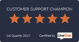 LiveChat Quality Badge